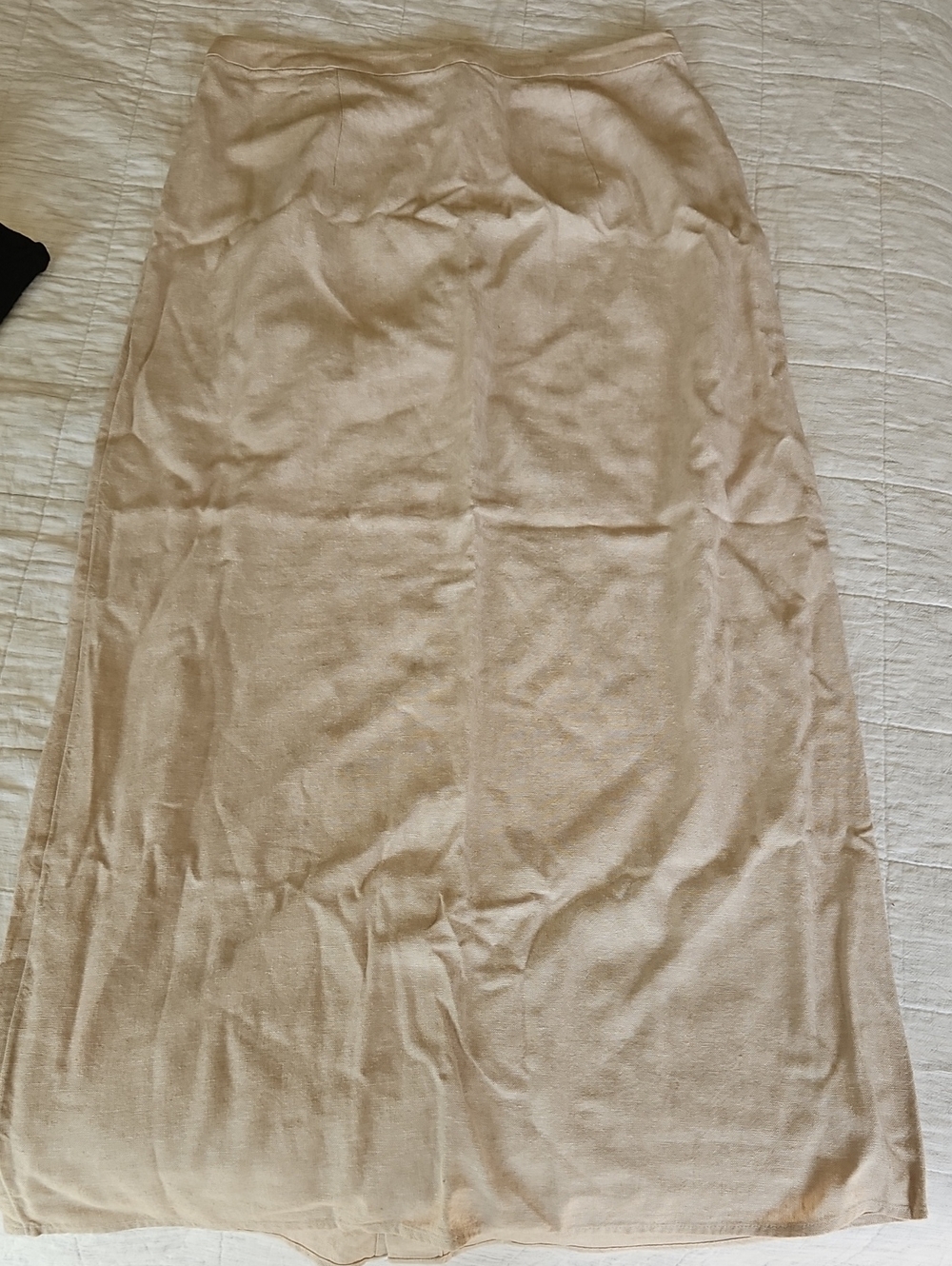 Old Navy Black And Tan Elastic-Waist Skirt Maxi . Set Of 2